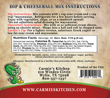 Load image into Gallery viewer, Carmie&#39;s Kitchen Dip and Cheeseball Mixes
