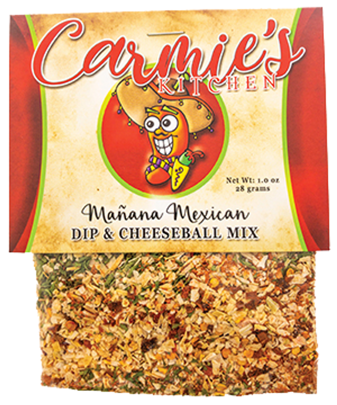 Carmie's Kitchen Dip and Cheeseball Mixes